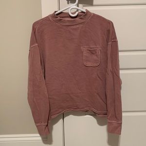 Old Navy Cropped Crewneck Sweatshirt